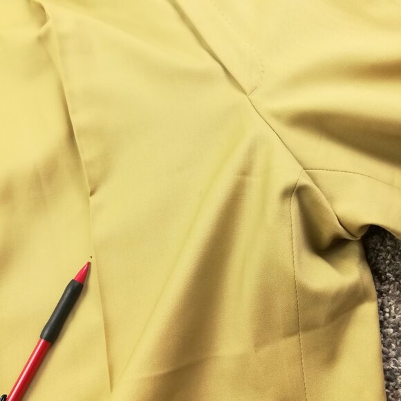 NWT Brioni Dress Pants Super 140s Wool Cannes Pleated Cuffed Tan Mens 38x31 Flaw - Picture 9 of 13